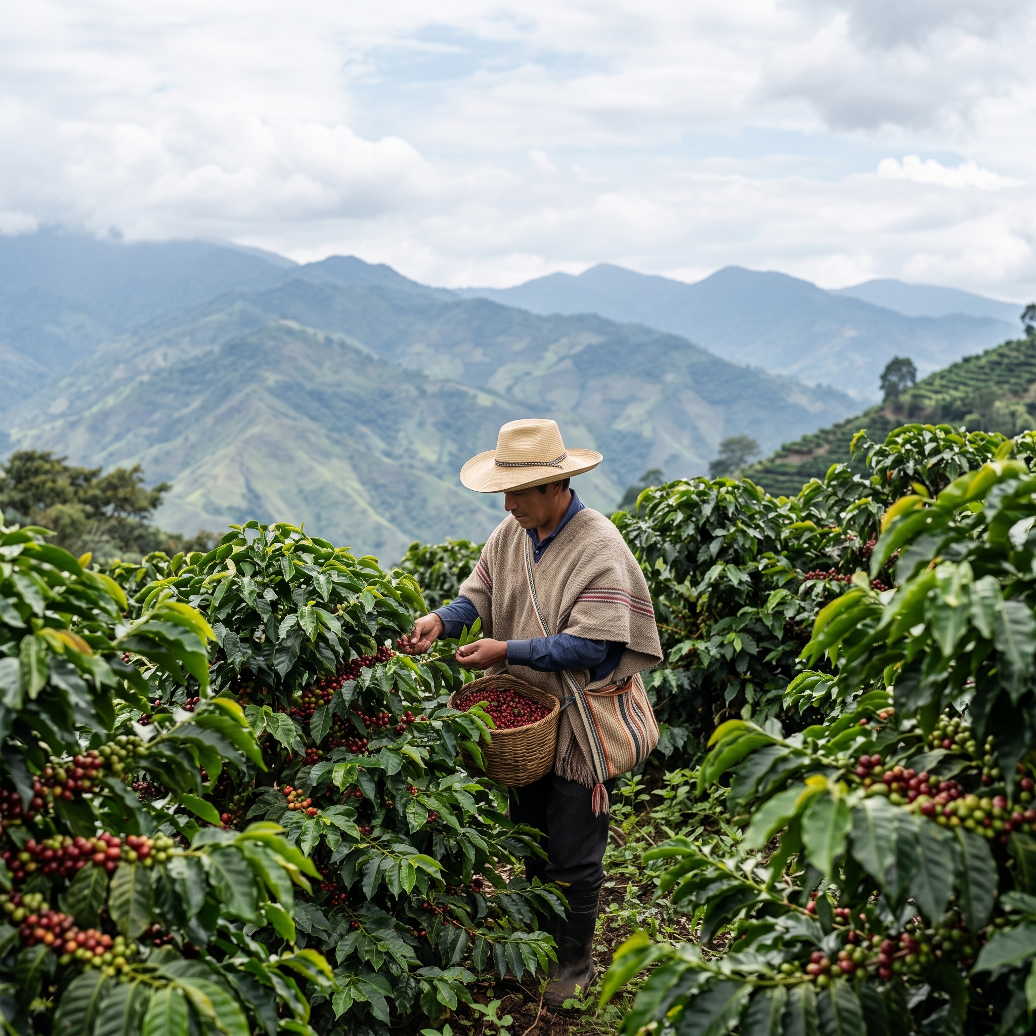 SHF Agriculture coffee harvest